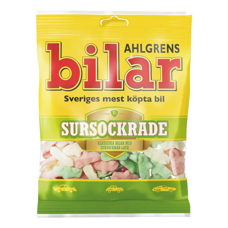 Ahlgrens Sour Foam Cars 100gram