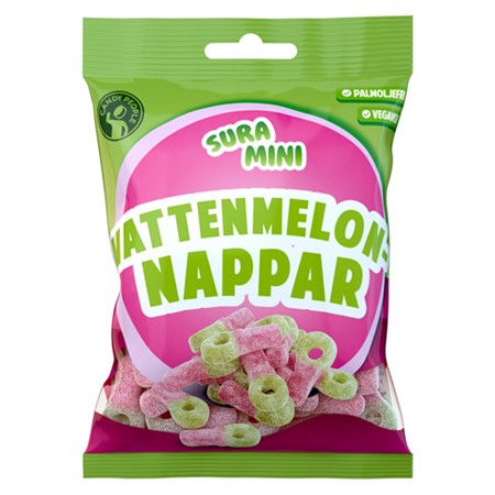 Sour Mini Watermelon Pacifiers 70 gram