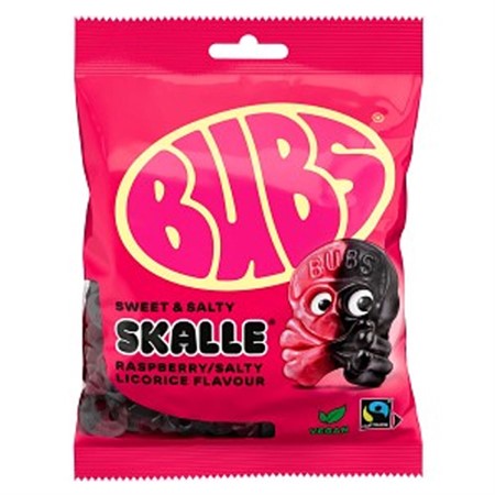 BUBS Raspberry & Liquorice Skull