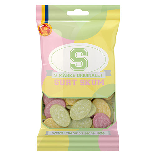 S Brand sour foam 70g