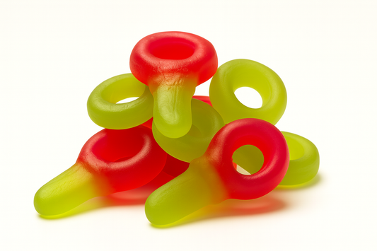 酸味草莓泡沫軟糖 100克