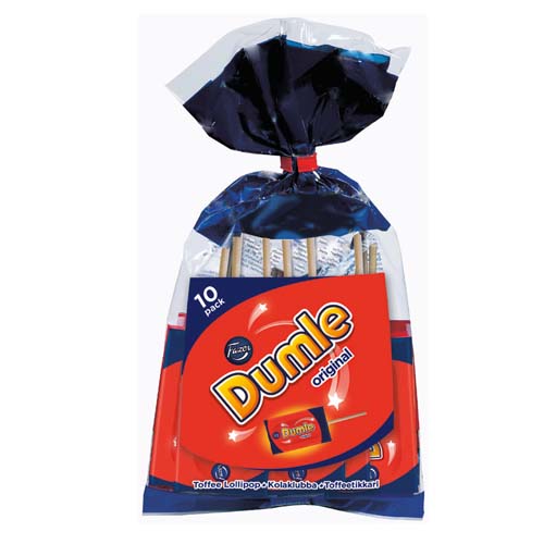 Dumle original lollipop 10-pack